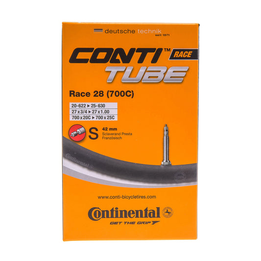 Cámara de aire continental Carrera de tubo Conti 700x20/25 Presta 42 mm Válvula