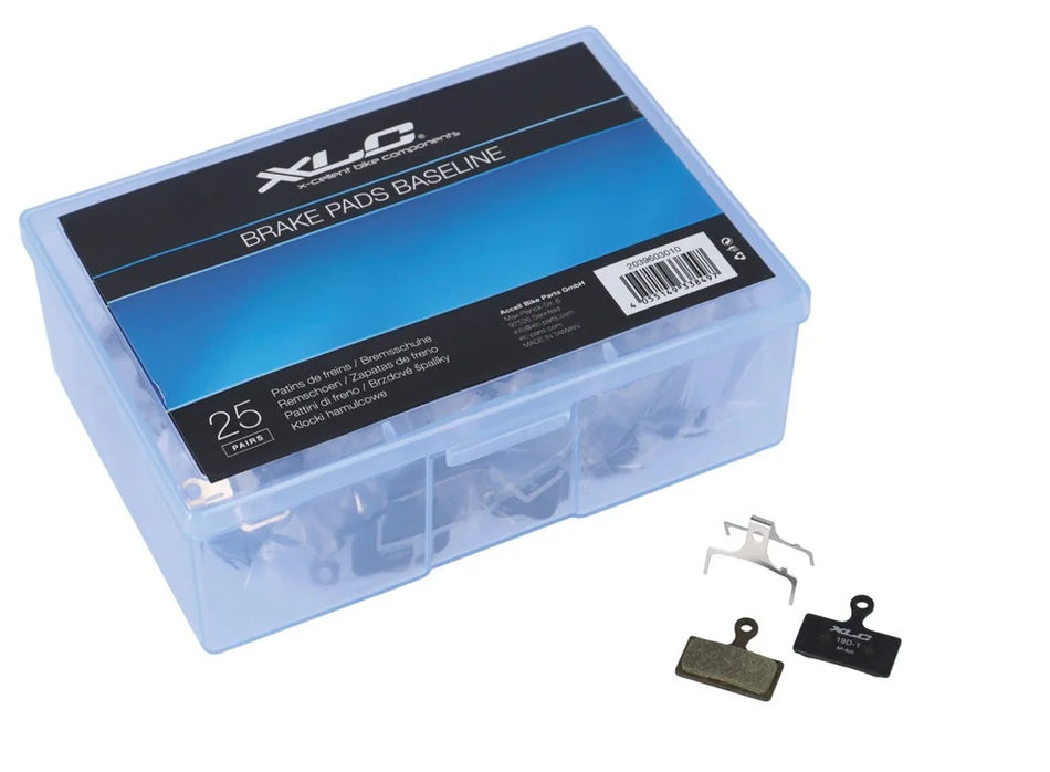 Xlc Shimano XT-XTR BR-M985 Scheibenbremsbeläge Werkstattpackung 25 Paare