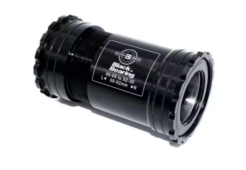 Black Bearing Bottom Bracket 46-68/92-30 DUB - B5