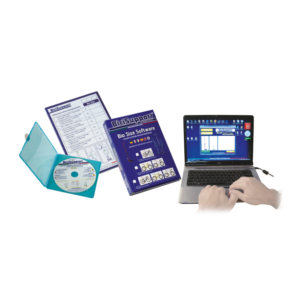 Bicisupport - BIO SIZE SOFTWARE BS163 - Komplettpaket: Straße, MTB und Triathlon