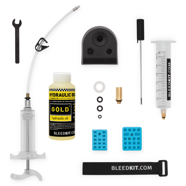 Bleedkit - Entlüftungsset SHIMANO Werkstatt GOLD (ab 2012+)