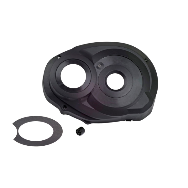 Bosch - Schutzkappe Active Line links schwarz. Linker Abdeckring, platin und Distanzbuchse inklusive.