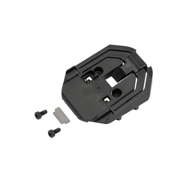 Bosch - Screw-on plate kit for vertical PowerTube, includes screw-on plate, 2 M4x8 cylindrical screws, lock, 2 springs