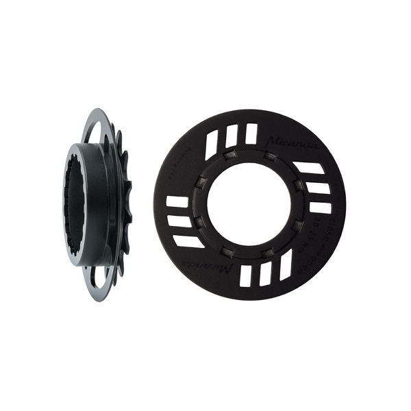 Bosch - Miranda sprocket with chain guard 16 teeth, 5 mm offset, for GEN2 electric bike, black