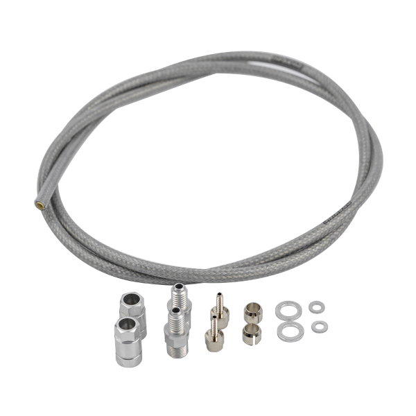 Braking - GREY STEEL/KEVLAR HOSE KIT Ø5mm - INCAS 2.0/F.I.R.S.T.