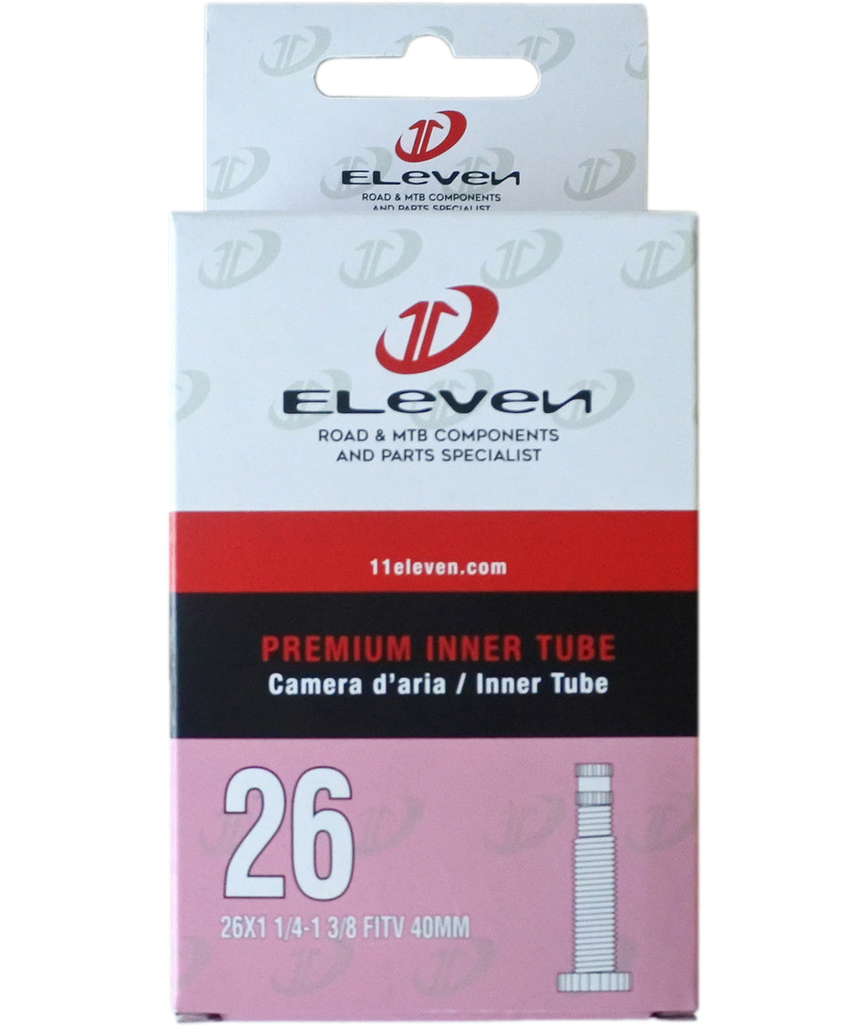 Eleven inner tubes 26" x 1/4" 1-3/8"