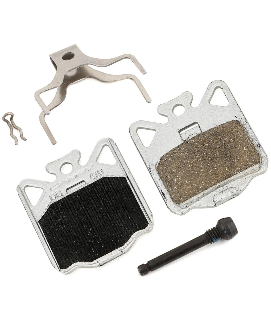Beläge mit Aluminiumträger (2 Stk) Campagnolo, Achs- und Federkit