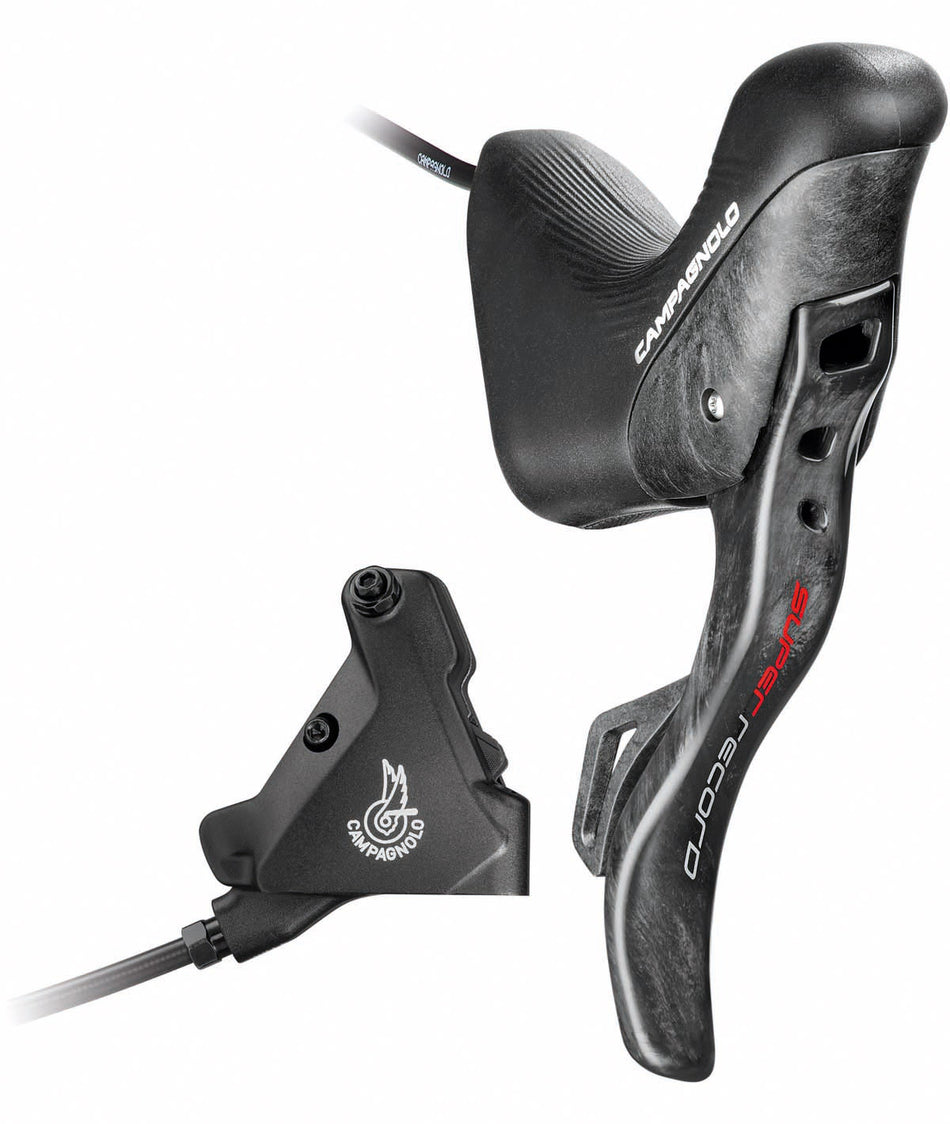 Campagnolo Ergopower DB Dx Super Record EPS 12v. Schalthebel + hintere Bremse 140 mit Öl