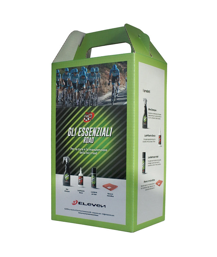 Eleven Essentials Road Kit - Bike Care and Maintenance Products with Instruction Booklet