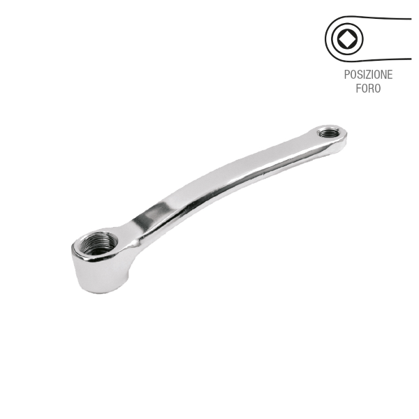 Easy - Left Crank Arm STEEL SQUARE TAPER OFMEGA TYPE