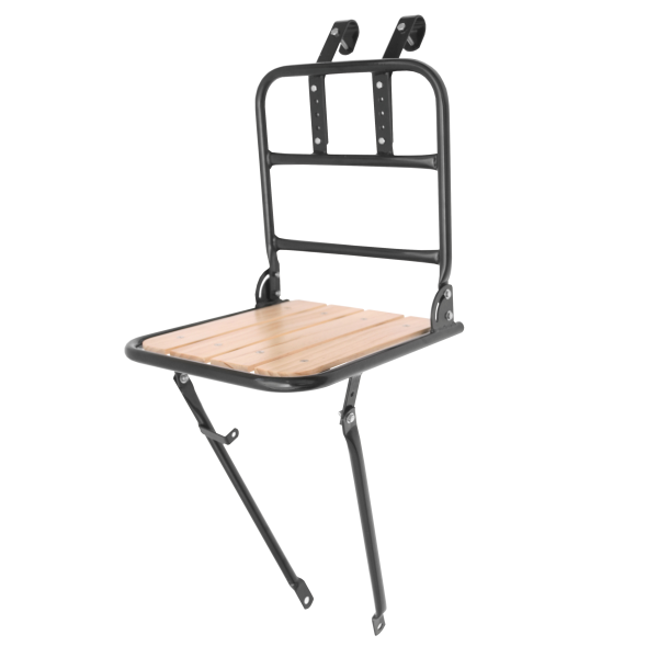 Easy - HEAVY DUTY Front Steel Rack with Wooden Platform 26"-28"