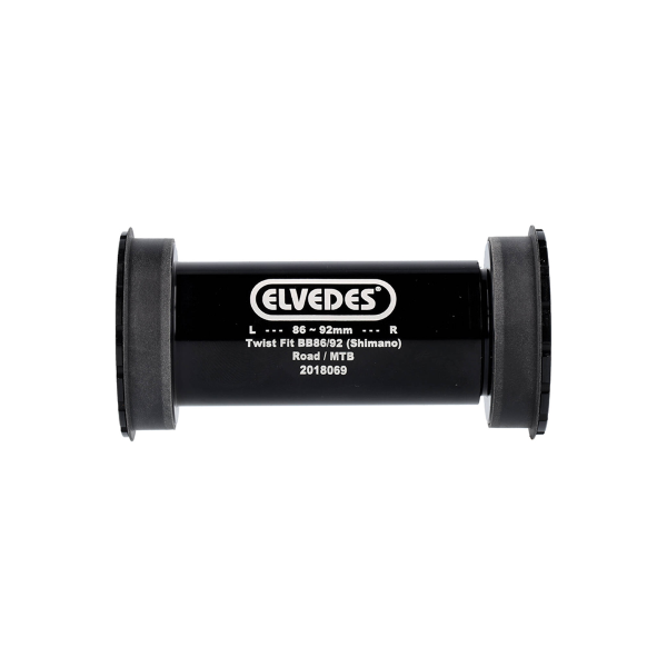 Elvedes - Innenlager Road/Gravel TWIST FIT BB86/92 für 24mm SHIMANO Achse