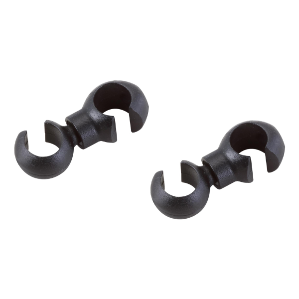Elvedes - ZUGHÜLSENHALTER S - PACKUNG 4 STÜCK, Ø 4,3-5 MM, SCHWARZ