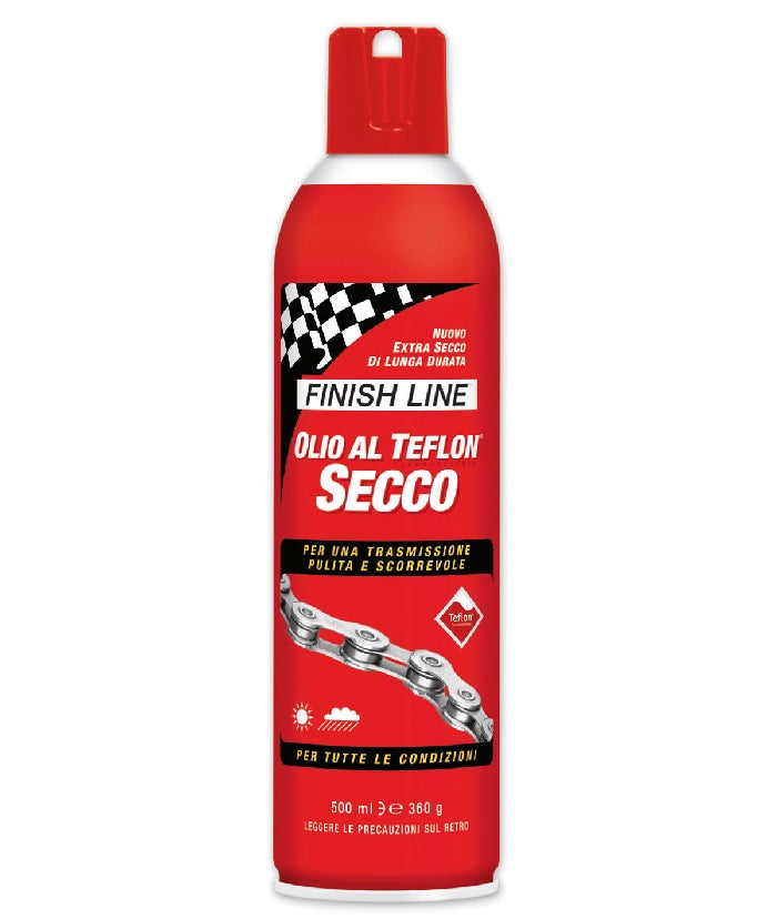 Olio al Teflon Secco Finish Line Aerosol 500 ml