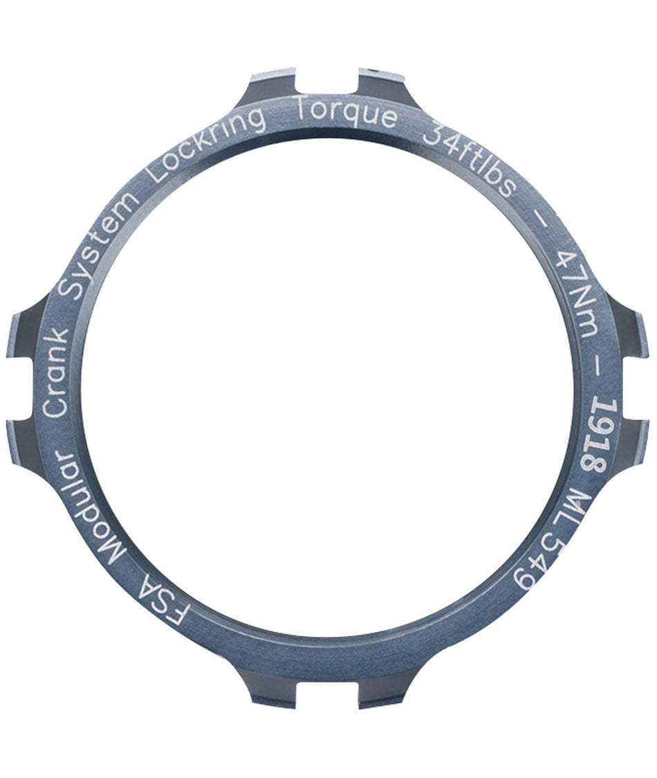 Fsa lock ring for Modular cranksets