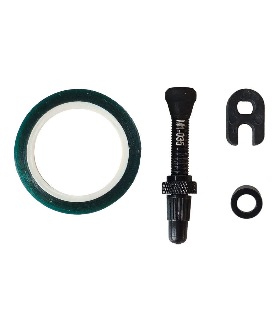 Fulcrum Set Ventil + Schlüssel + Band Red Passion
