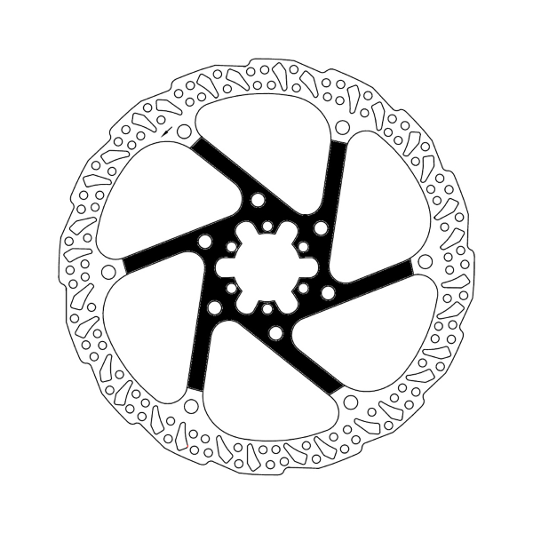 Ferodo Bikes - 6-hole OFF-ROAD Disc THICKNESS 2 MM