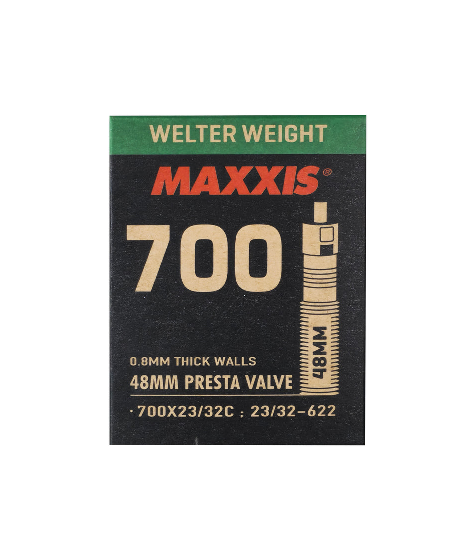 Maxxis Welter Weight Schlauch 700x23/32c presta 48mm abnehmbar