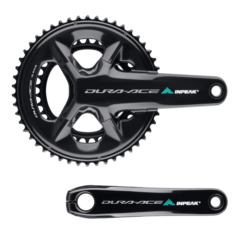 Guarnitura Con Misuratore Di Potenza Inpeak Twin2 Shimano Dura-Ace FC-R9200