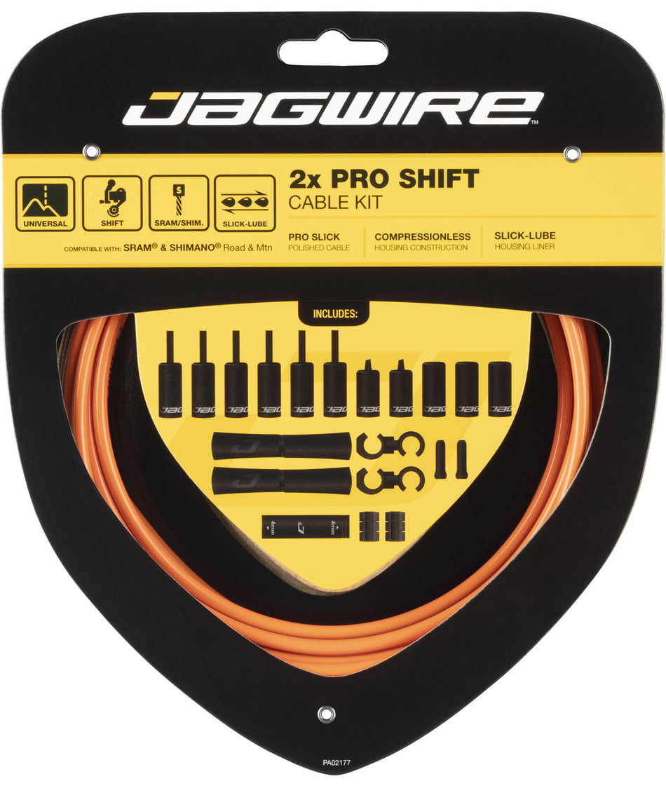 Jagwire 2X PRO cable and housing kit