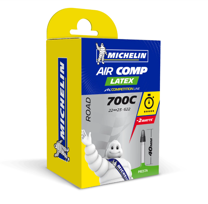 Michelin Air Comp Latex 700X22/23 Presta -venttiili 40mm