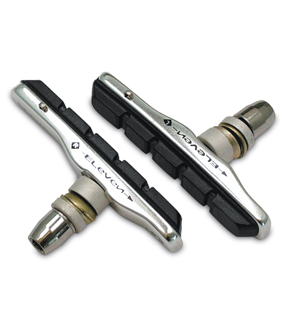 Eleven MTB V-Brake Pads with Pad Holder Black