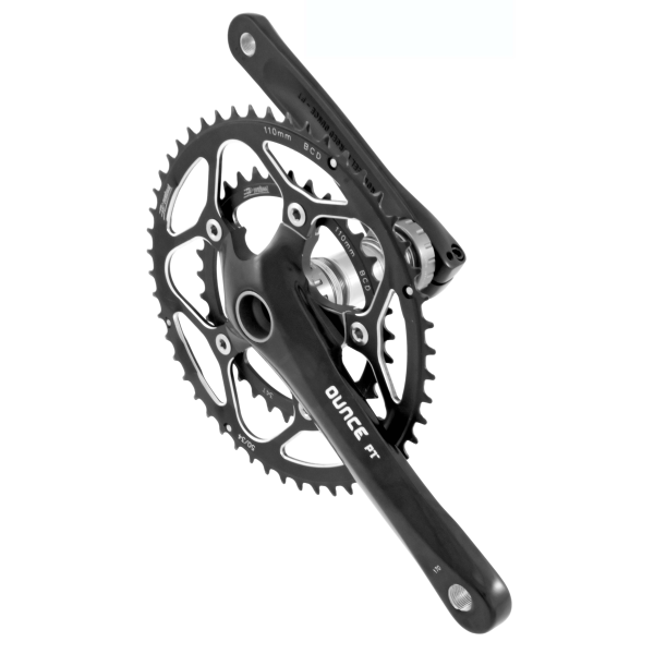 Prowheel - Kurbel CORSA 10V DURCHGANGSACHSE 2X