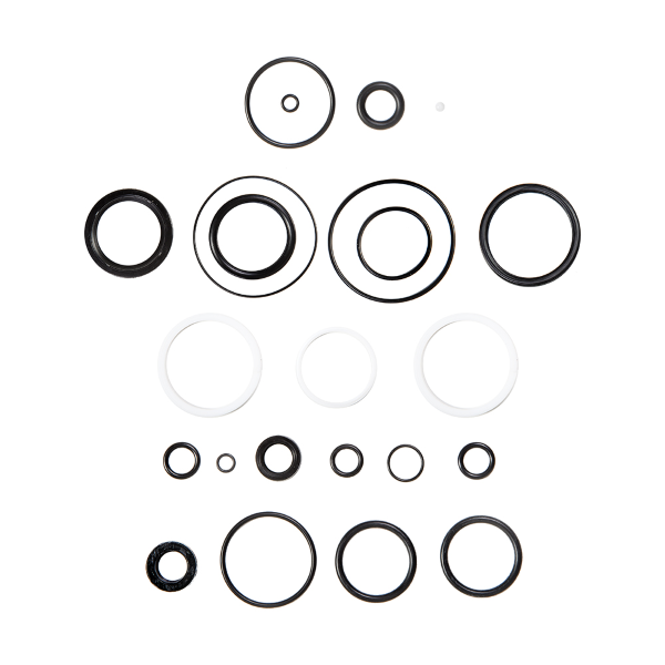 Rt Parts - RockShox Super Deluxe Thurshaft Air Can/Damper Seal Kit, C1, Black, 1 pc