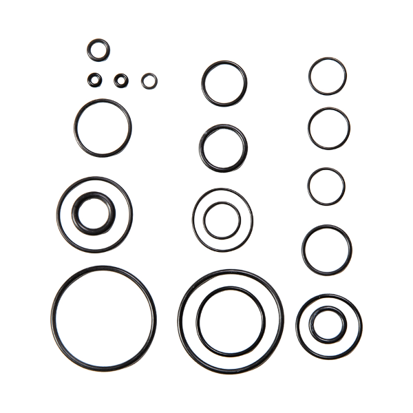 Rt Parts - RS Micro Brain Shock Damper Kit, O-ring set, 1 set - NBR/Black