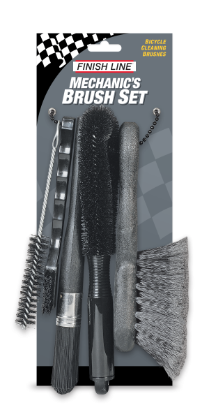 Kit Spazzole Professionali Finish Line Mechanic's Brush Set