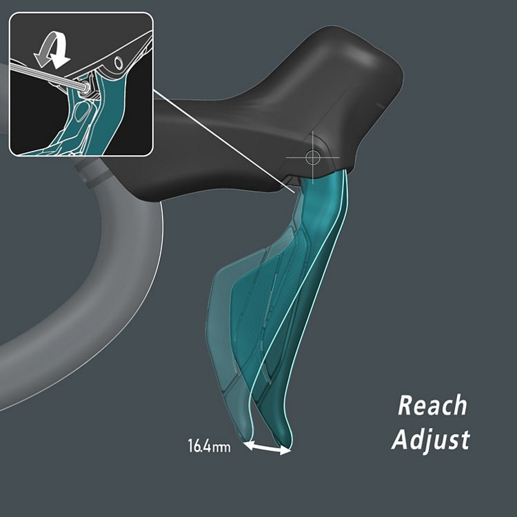 Left lever Shimano Ultegra Di2 ST-R8170-L 2x12v