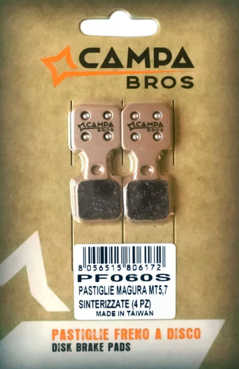 Campa Bros PF060S Sintered Pads Magura MT5,7 (4 Pieces)
