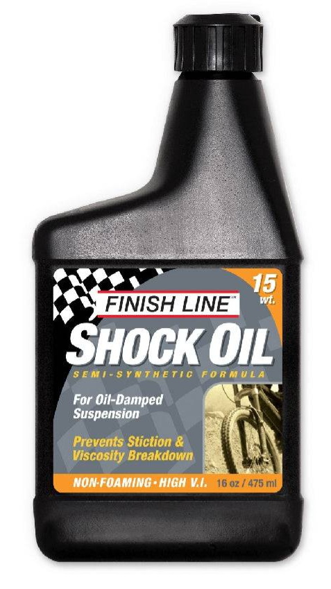 Finish Line Shock Oil 15 wt Fork Oil 475 ml