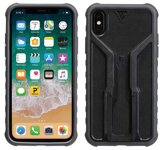 Cubierta para iPhone XS Max con soporte topaak ridecase con montura