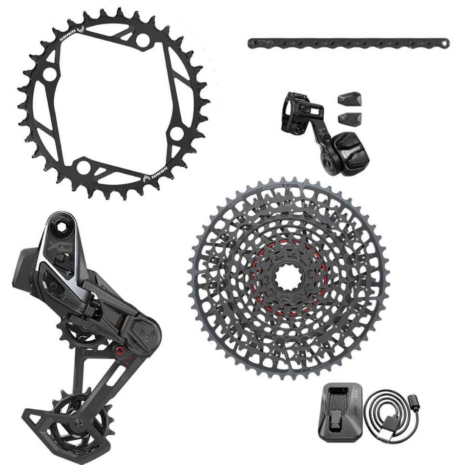 Sram X0 Eagle AXS Transmission E-MTB 104 BCD T-Type Without Crankarms Group