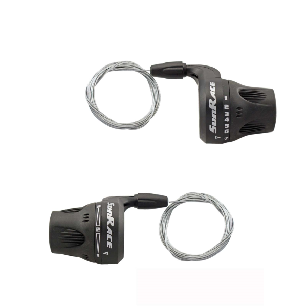 Sunrace - Paar Schalthebel GRIP SHIFT M6 SHIMANO kompatibel