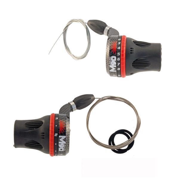 Sunrace - Paar Schalthebel GRIP SHIFT M90 SHIMANO kompatibel