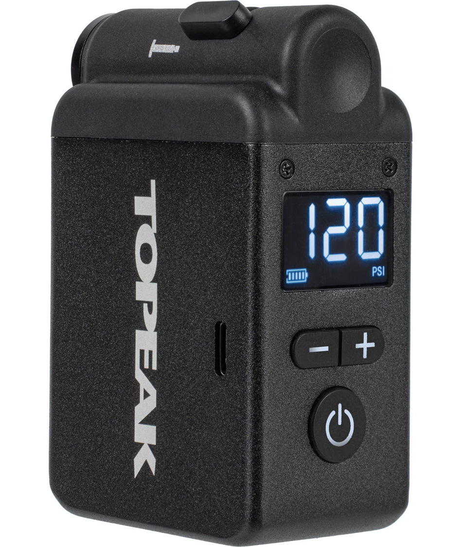 Topeak E-Booster digital pump 8 bar/120 psi