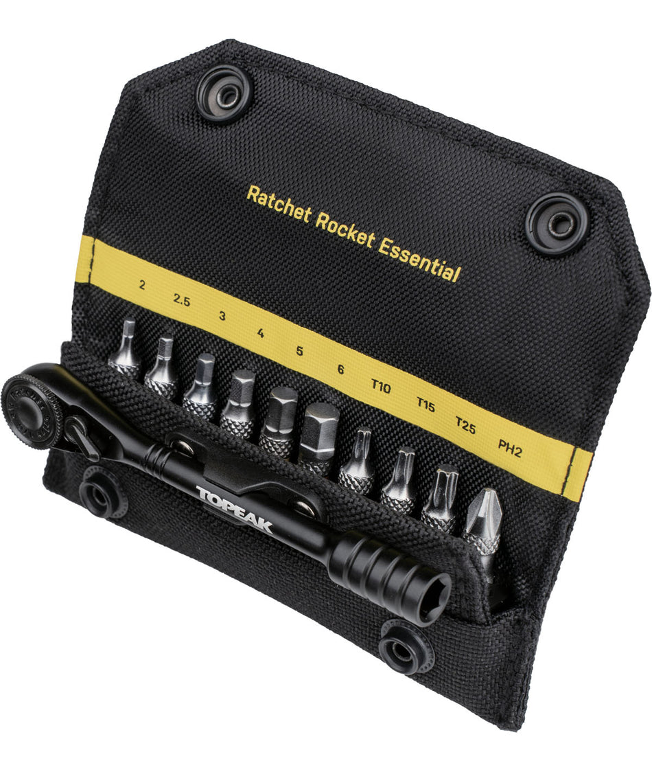 Topeak Werkzeug Ratschen-Rocket Essential mit Etui