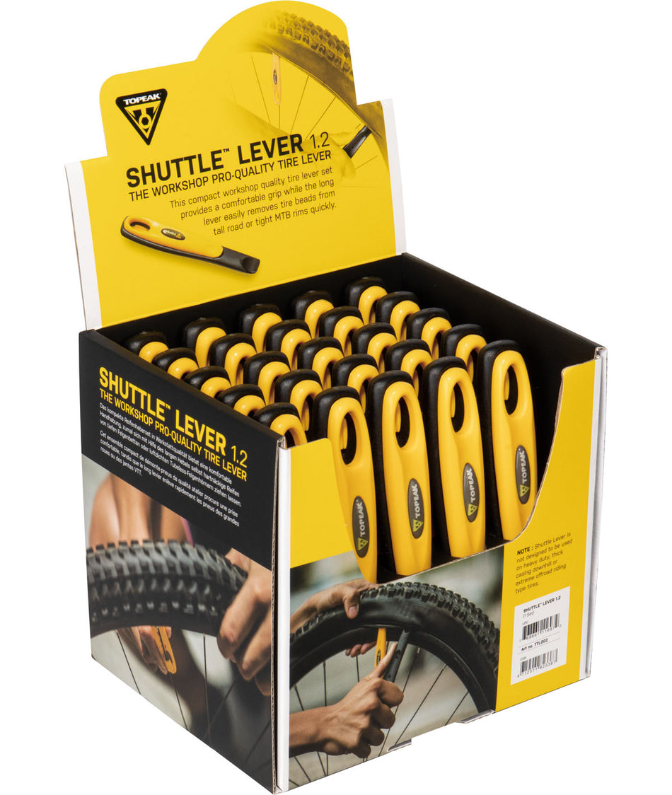 Topeak SHUTTLE LEVER 1.2 counter display box 25 sets