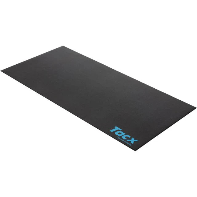 Tacx mat rolled up for smart trainers