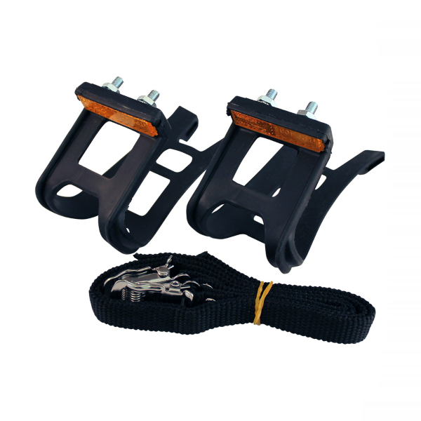 Union - Pair of Toe Clips + Strap MT-11