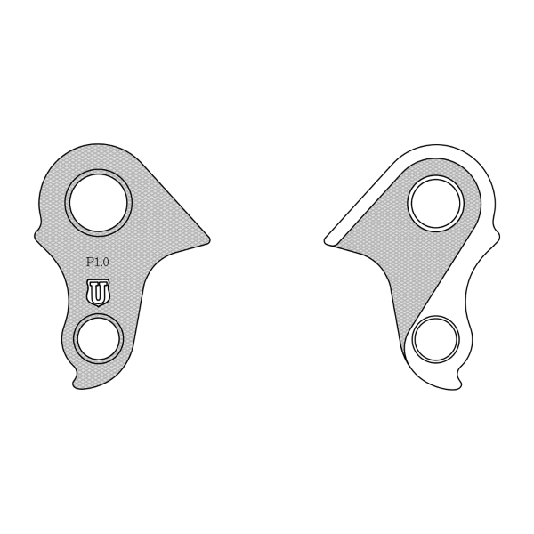 Union - Derailleur Hanger - GH-320
