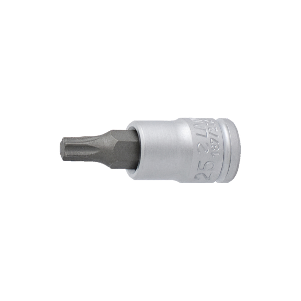 Unior - TORX Profile 1/4" Screwdriver Socket 187/2TX