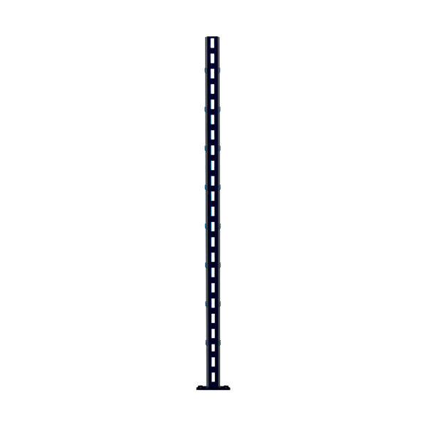 Unior - Center Support 990SM-BLACK for Perforated Rear Panel - Black
