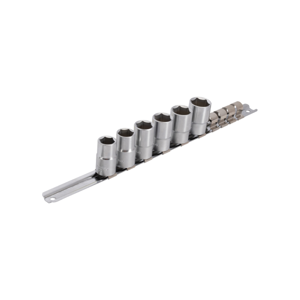 Unior - 1/2 socket set 190H6P6 on rail