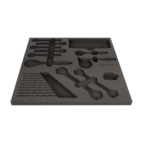 Unior - Perforated Empty Tool Tray vl2-2600D for Tool Set SET2-2600D for Wide Drawer