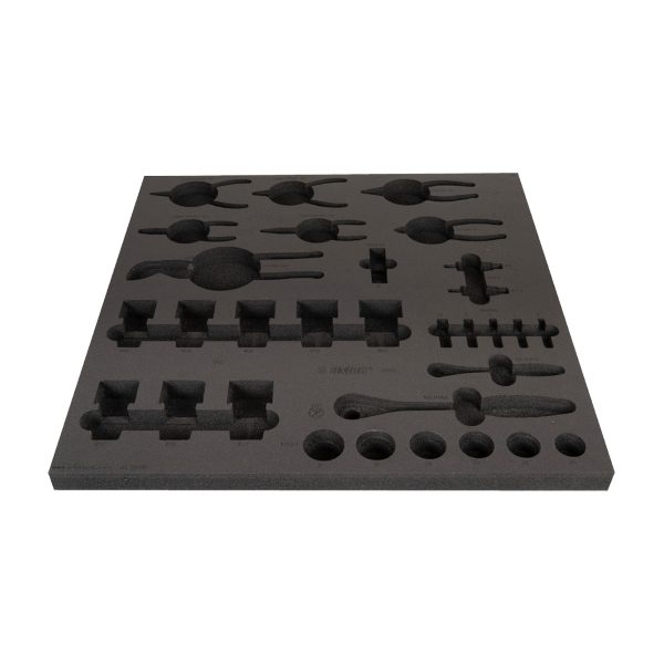 Unior - Empty perforated tool tray vl3-2600D for tool set SET3-2600D for wide drawer cabinet