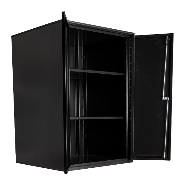 Unior - Low tool cabinet 949.1-BLACK with doors and shelves - Black, height 1.02m
