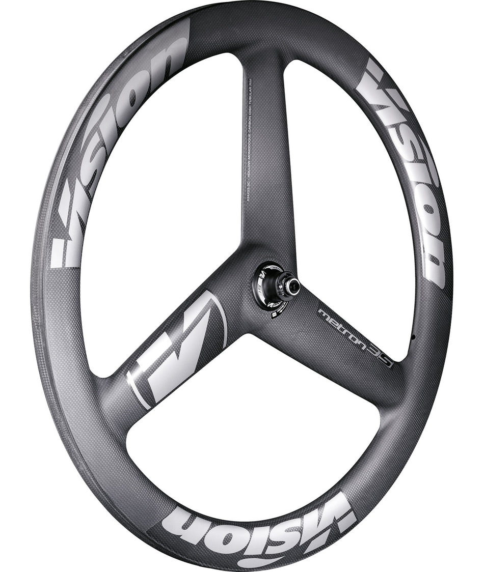 Vision Metron 3-Speichen DB Laufrad Tubeless-Reifen Centerlock hinten